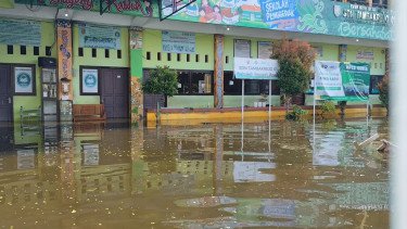 SD Negeri Tambakrejo 01 Semarang terendam banjir