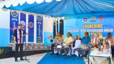 Resmikan Gedung SPPG di Baubau, Wamendagri Bima Arya Tegaskan Dua Target Utama Program MBG