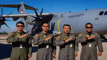 Sosok Empat Penerbang TNI AU yang Terbangkan Perdana Airbus A400M dari Sevilla-Jakarta