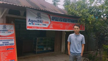 BRI Buka Akses Keuangan dan Dorong Ekonomi Desa Padang Mantinggi Lewat AgenBRILink Koperasi Merah Putih