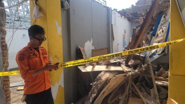 Atap Bangunan SMP Pasundan Bandung Ambruk, 6 Siswa Luka-luka