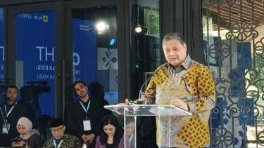 Menko Ekonomi Airlangga Hartarto.