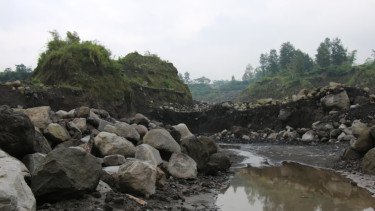 Tambang Pasir Ilegal di Kawasan Gunung Merapi Rugikan Negara Rp3 T Digerebek, 1 Orang jadi Tersangka