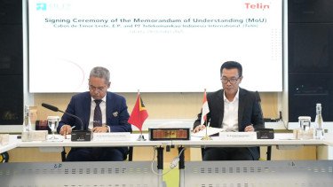 Perkuat Kolaborasi Bilateral Pengembangan Infrastruktur Digital, Telin Gandeng Cabos de Timor-Leste