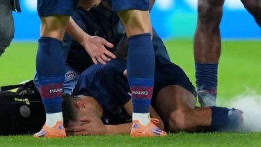 Cedera Mengerikan, Achraf Hakimi Menangis Usai Ditekel Brutal Luis D&iacute;az