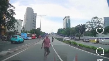 Fakta Mengejutkan Dibalik Aksi Pria Tabrakkan Diri ke Mobil di Tanah Abang, Alasannya Ternyata...