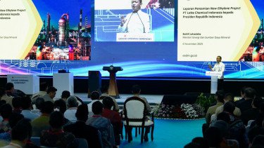 Bahlil Pastikan 70 Persen Produksi Pabrik Lotte Bakal Pangkas Impor Petrokimia RI