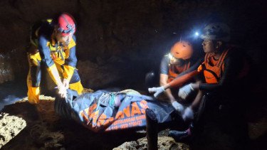 Pemburu Kelelawar Ditemukan Tewas di Gua Pangandaran, Dievakuasi Tim SAR