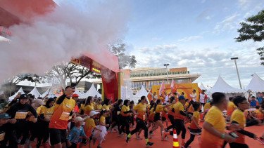 Usung Tema 'Feel the Joy Join the Run', Ribuan Pelari Ramaikan YORun 2025
