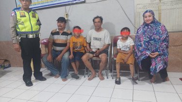Misteri 2 Bocah Tersesat di Tol Ancol, Diduga Dibawa Pria Tak Dikenal Bermotor Trail
