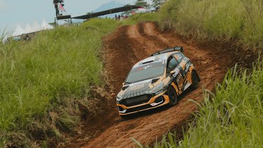 Lintasan Licin dan Cuaca Ekstrem Warnai Kejurnas Sprint Rally 2025 di Sukabumi