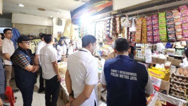 Satgas Polda Metro Ingatkan Pedagang Tak Jual Beras Diatas HET: Izin Bisa Dicabut