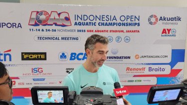 Pelatih Renang Dunia James Gibson Buka Workshop di IOAC 2025, Hadirkan Cara Baru Melatih Atlet Akuatik Indonesia