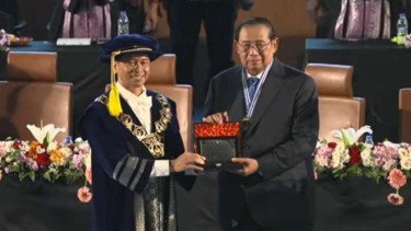 SBY Terima Penghargaan Tertinggi 10 November dari ITS