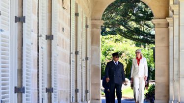Prabowo Bertemu Gubernur Jenderal Australia, Disambut Lewat Upacara Kenegaraan