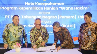 Kerja sama BTN dan IKAHI.