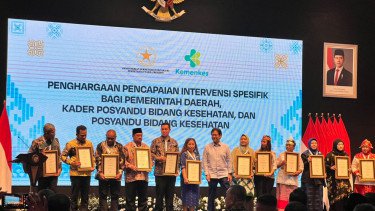 Rapat koordinasi nasional percepatan penurunan stunting