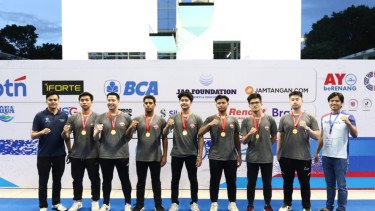 Tampil Mendominasi, DKI Jakarta Sabet Emas Polo Air di IOAC 2025