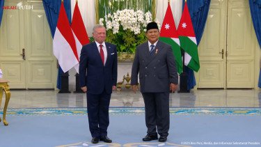 Di Depan Prabowo, Raja Yordania Kutuk Keras Ledakan di SMAN 72 Jakarta