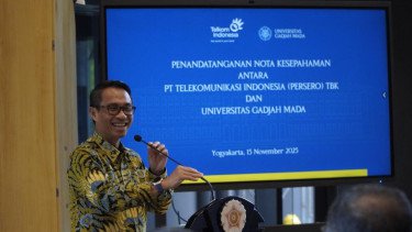 Telkom - UGM Jalin Kerja Sama Strategis Kembangkan Inovasi dan Talenta AI Nasional