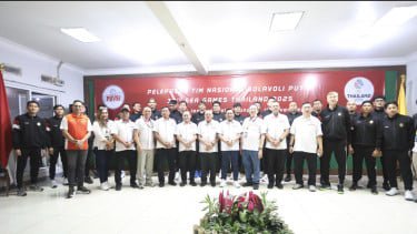 Timnas Voli Indonesia Terbang ke China Hari Ini, Siap Jalani TC Ketat Jelang SEA Games 2025