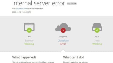 Cloudflare Down Hantam X dan ChatGPT, Bagaimana Nasib Data Pengguna?