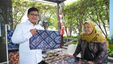 Rantiyem, nasabah Program Membina Ekonomi Keluarga Sejahtera (Mekaar).