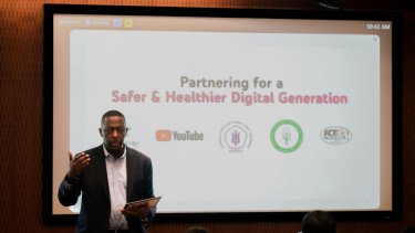 Director and Global Head of Healthcare YouTube and Google Health, Garth Graham.