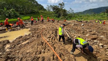 Hari Terakhir Perpanjangan Operasi SAR Longsor Banjarnegara, 16 Korban Belum Ditemukan
