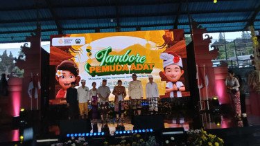 Jambore pemuda adat di Kabupaten Bangli, Bali
