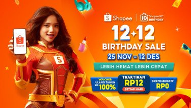 Rayakan Satu Dekade Perjalanan, Shopee Hadirkan Kemeriahan Kampanye Spesial 12.12 Birthday Sale dengan Iklan Terbaru