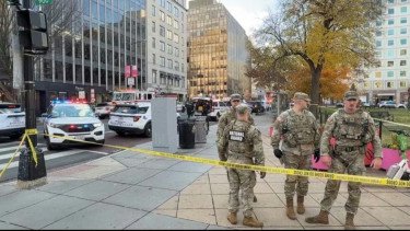 Lokasi penembakan Garda Nasional di Washington DC