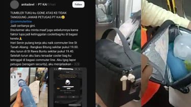 Anita Dewi Resmi Dipecat Usai Viral Gegara Tumbler Tuku Hilang di KRL Commuter Line
