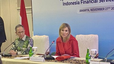 Ratu Maxima Tegaskan Punya Rekening Bank Bukan Berarti Seseorang Hidup Lebih Baik