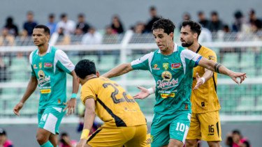 Drama 12 Pemain dan Gol Menit 99, Duel Bhayangkara FC Vs Persebaya Berakhir tanpa Pemenang