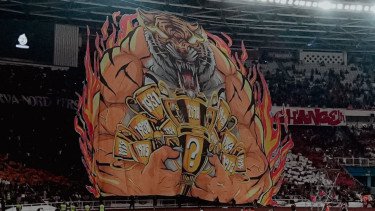 Media Asing Kagum Lihat Tifo Persija Jakarta di GBK: Menakjubkan!