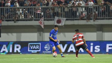 Kata Thom Haye Usai Cetak Gol Pertama untuk Persib Bandung