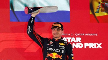 Pembalap Red Bull Max Verstappen