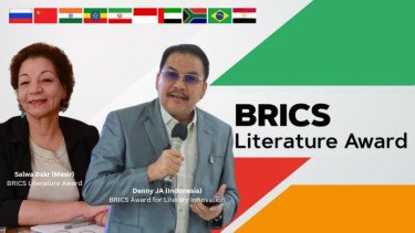 Dua sastrawan dunia dapat penghargaan BRICS Award 2025