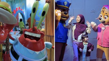 Nickelodeon Playtime di Senayan Park.