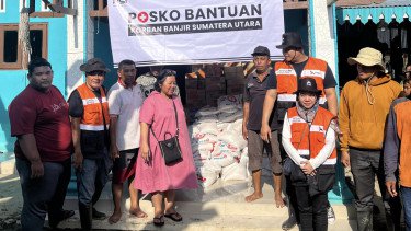 PSI Salurkan Bantuan untuk Korban Banjir di Sumut Lewat Posko hingga Door to Door
