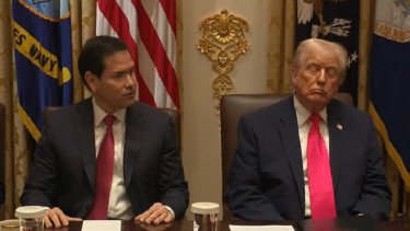 Ngantuk Berat! Trump Tidur Berkali-kali saat Rapat Kabinet di Gedung Putih