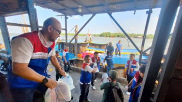 Jangkau Langsa, PGN Tempuh Jalur Laut untuk Evakuasi dan Distribusi Logistik