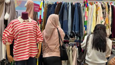 Lebaran Makin Dekat, Bazar Fashion Lokal Mulai Ramai Dikunjungi