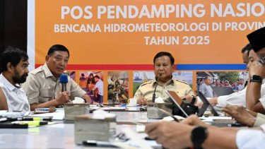 Prabowo Sentil Bupati Aceh Selatan yang Umrah saat Bencana: Kalau Lari, Dicopot Saja