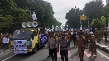 Ribuan Aparat Dikerahkan Kawal Aksi Apdesi 'Kepung' Istana Negara Protes Aturan Dana Desa