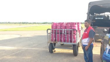 Penuhi Pasokan BBM dan LPG di Bener Meriah, Pertamina Patra Niaga Kirim via Udara