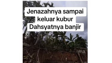 Viral Video Jenazah Terlihat Keluar dari Makam Usai Terdampak Banjir dan Longsor di Aceh