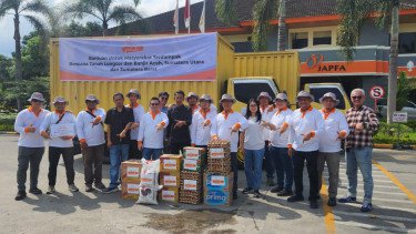JAPFA Kerahkan 40 Truk Bantuan Pangan untuk Korban Banjir di Aceh, Sumut dan Sumbar