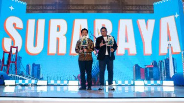 Livin&rsquo; Fest 2025 Mendarat di Surabaya, Bank Mandiri Gebrak Ekonomi Daerah Lewat 400 Tenant UMKM